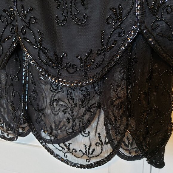 size 6 Sue Wong beaded cocktail dress - Picture 5 of 13